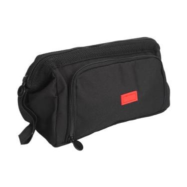 Imagem de Generic Caixa de Lápis, Lona e Poliéster Fácil de Limpar a Caixa de Lápis de Grande Fósforo de Grande Capacidade para Biblioteca para Dormitório (Preto)