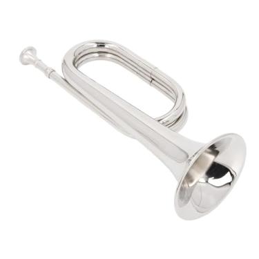 Imagem de Zhjvihx Bugle de Latão, Instrumento de Trompete de Cavalaria para a Orquestra Iniciante da Banda de Escolar