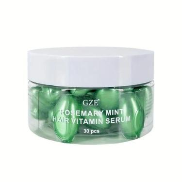 Imagem de Sérum Vitamínico Para Cabelos Com Alecrim E Menta Para Cabelos Frizado