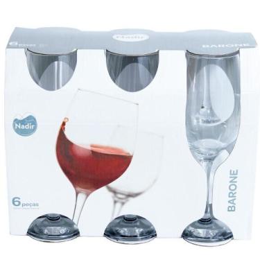 Imagem de Conjunto 6 Taças para Água 490ml Barone Nadir - Nadir Figueiredo, Únic