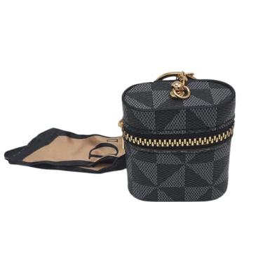 Imagem de Capa para fone de ouvido, caixa de armazenamento de fone de ouvido, pequena bolsa de armazenamento com zíper