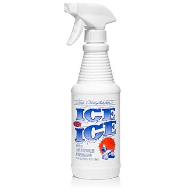 Imagem de Condicionador Leave in para Cachorro da Chris Christensen Ice on Ice com Fitro Solar 475ml - Trata, Fortifica e Protege os Pelos