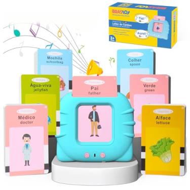 Imagem de Montessori Educativo Leitor de Cartões Flash Português e Inglês Infantil Brinquedos