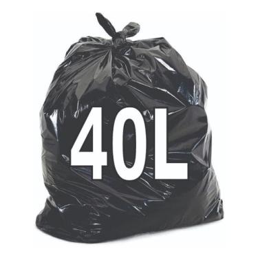 Imagem de Saco De Lixo 40 Litros Resistente 100 Unidades - Higipack