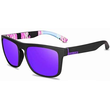 Imagem de Óculos de Sol Esportivo Quisviker Surf Polarizado UV400 (Lilás)