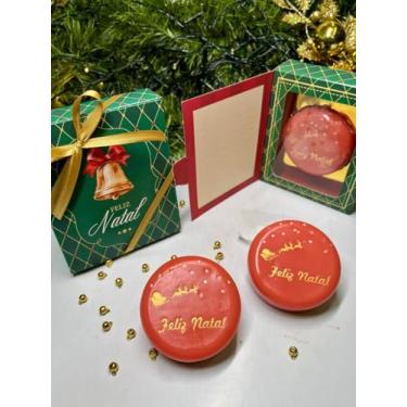 Imagem de Sabonete Vegetal Natalino em Caixa Cartão Felicitá Sabonete Natal