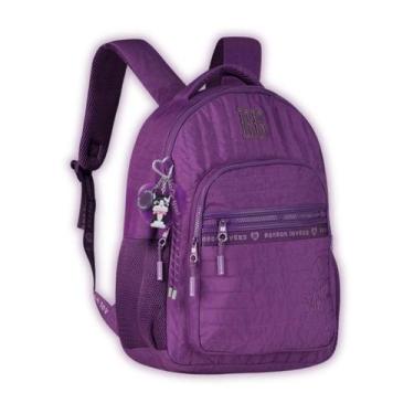 Imagem de Mochila Costas Rebecca Bonbon Passeio Meninas Escolar Lilás
