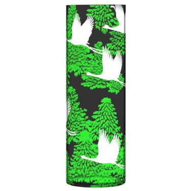 Imagem de Qilmy Gruas brancas e vaso de árvores verdes para flores, vaso de belas artes, decoração de casa para escritório, sala de jantar, sala de estar, casamento31