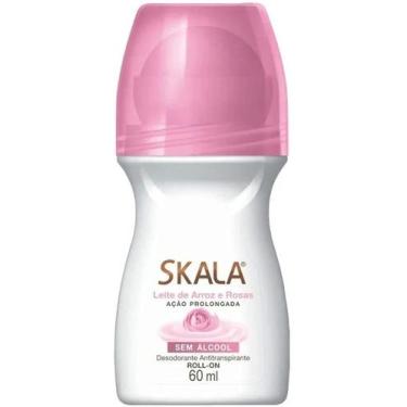 Imagem de Desodorante Roll On Skala Rosas e Amêndoas com 60ml