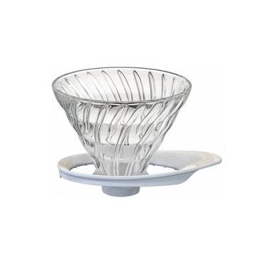 Imagem de Coador Hario V60 Vidro Branco Tamanho 02