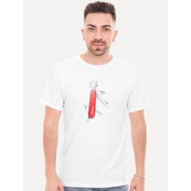 Imagem de Camiseta Reserva Masculina Swiss Knife Woodpecker Branca-Masculino