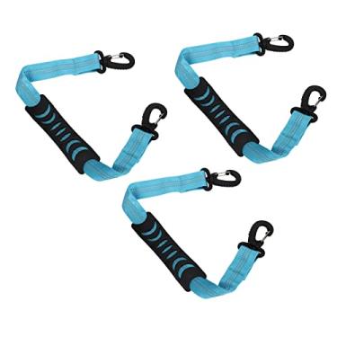 Imagem de KIMISS 3 Pçs Cinta de Transporte de Bota de Snowboard & Trela de Skate-alça de Transporte de Botas de Esqui de Náilon para Fácil de Sapatos de Skate e de Esqui (#3)