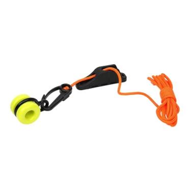 Imagem de kowaku Kit de Recuperação de Peso para Downrigger: Amortecedor de Peso para Downrigger, Recuperação Fácil, Liberação Rápida para Pesca de Corrico, Fácil, Laranja