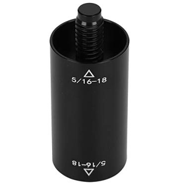 Imagem de HUIOP Extensão de Taco de Sinuca Em Alumínio Preto, Oxidação Anódica, Superfície Lisa, Portátil e Leve, Fácil Usar, Aparência Bonita, Cabe No Taco Sinuca Com Firmeza,