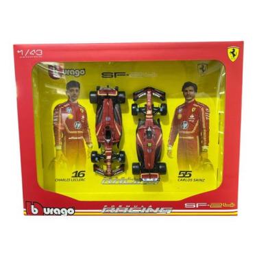 Imagem de Miniatura Fórmula 1 F1 Ferrari SF-24 Pack com 2 16 55 1:43