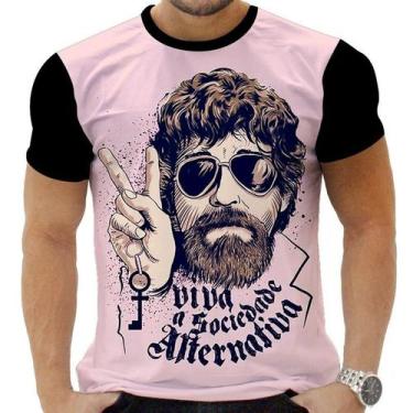 Imagem de Camiseta Camisa Personalizada Rock Metal Raul Seixas 4 - OBDS, BABYLOO
