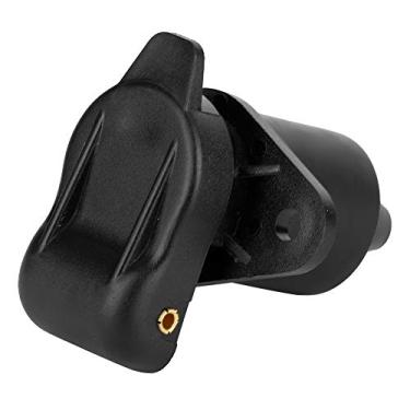 Imagem de aqxreight Soquete de Reboque de 3 Pinos - Conector de Fiação de Plástico de Serviço para Conexão Confiável de Luz de Trailer - Pinos Banhados - Ajuste Seguro para Uso Em Carro e Trailer - Adaptador