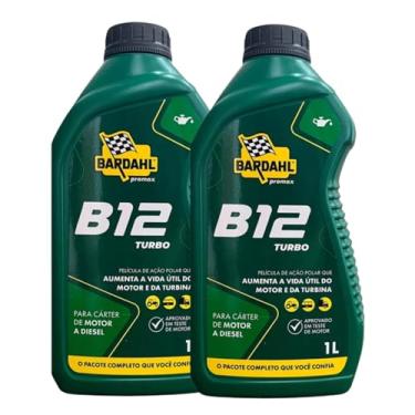 Imagem de kit 2 B12 Turbo Aditivo Diesel 1L Manutenção