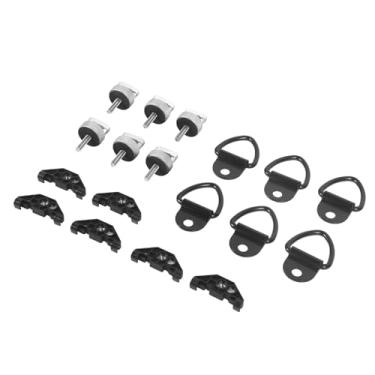 Imagem de aqxreight Kit de Fixação de Remoção Rápida de Topo Rígido 6 Conjuntos de Parafusos de Polegar Com Anéis D e Porcas para JK JLU 2007-2018 CNC Substituição Direta de Alumínio para Fácil Remoção e