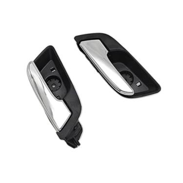 Imagem de Maçaneta Interna Da Porta Dianteira E Traseira Compatível Com Chevrolet Aveo Malibu Impala Equinox 2012-2015(1 Pair)