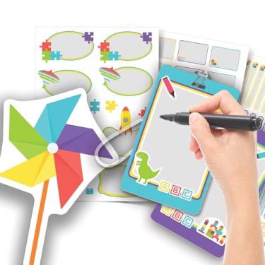 Imagem de Etiqueta Escolar Neutra com TAG + Caneta (Brinquedos, Etiquetas + 2 TAGs)