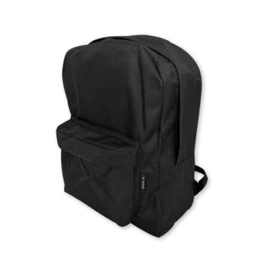Imagem de Mochila Escolar Preta All Black - Leve E Resistente - Rocie