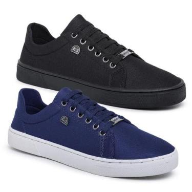 Imagem de Kit 2 Tênis Casual Masculino Street Confort Super Estiloso - Bless Ace