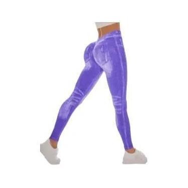 Imagem de Calças De Yoga Sem Costura De Cintura Alta Para Mulheres, Leggings De 