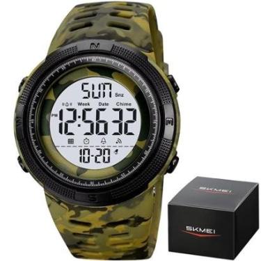 Imagem de Relógio Skmei 2070 Á Prova D'água 50m Shock Digital Esportivo Claro-Unissex