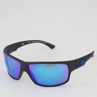 Imagem de Óculos de Sol Mormaii Joaca II Preto e Azul, Único