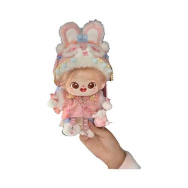 Imagem de Boneca De Algodão Kawaii De 20cm Com Olhos Grandes, Figura De Ídolo Su