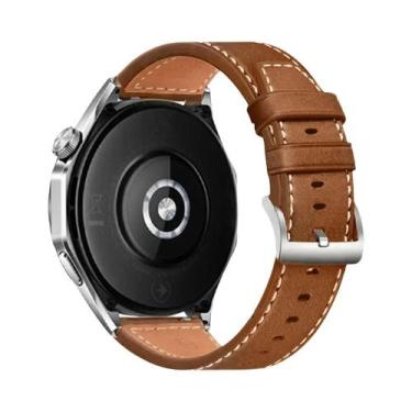 Imagem de Pulseira De Couro Macio De 22mm 20mm Para HUAWEI WATCH GT 6 GT6 pro GT