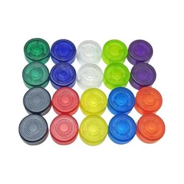 Imagem de Botões De Pedal De Guitarra Multicoloridos 20PCS Para Pedalboard - NON