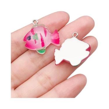 Imagem de Pingentes De Resina Com Tema Oceano: Caranguejos De Desenho Animado Pa