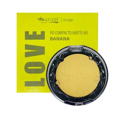 Imagem de Pó Compacto Matte Hd Banana Max Love