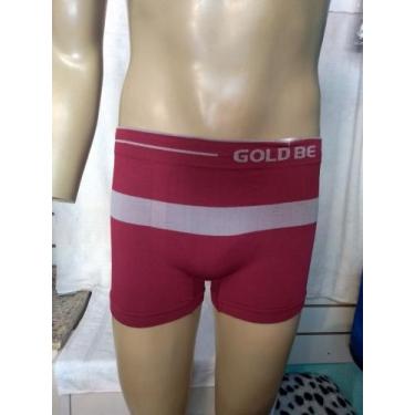 Imagem de Cueca box masculino adulto - Gold Be