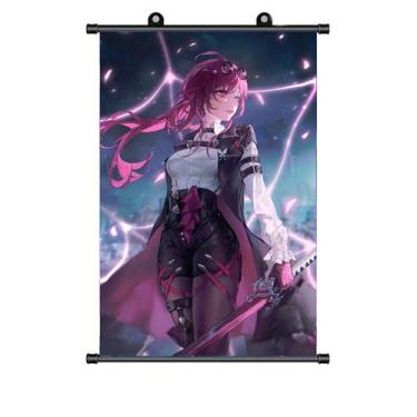 Imagem de Pintura de parede em tela Honkais Stars Rails Kafkas Anime - yiweisai