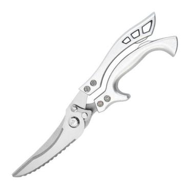Imagem de Tesoura de cozinha Heavy Duty Stainless Steel Silver - taiyuanketanmao