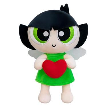 Imagem de Brinquedo de boneca de pelúcia Powerpuff Girls verde 30 cm - Taiyuanke