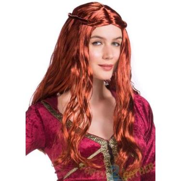 Imagem de Anime Cosplay Perucas Jogos Thrones Cersei Lannister Synthetic - taiyu