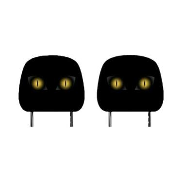 Imagem de Capas Elásticas Universais Divertidas Para Apoio De Cabeça De Carro Pa