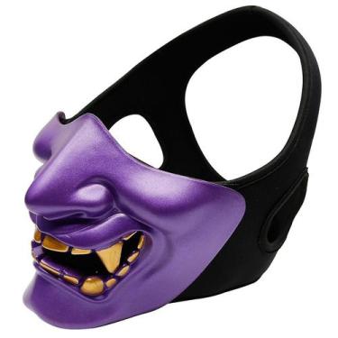 Imagem de Máscara semi-facial Cosplay Prajna Halloween Party Festival, - Gloome 