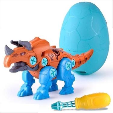 Imagem de Kit de jogo Dinosaur Egg construído com chave de fenda para crianças d