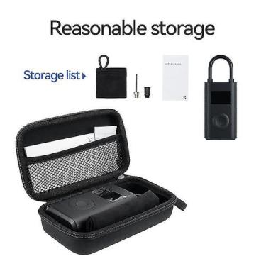 Imagem de Estojo para bomba Xiaomi Car Inflator 1S Mijia com capa rígida de EVA 