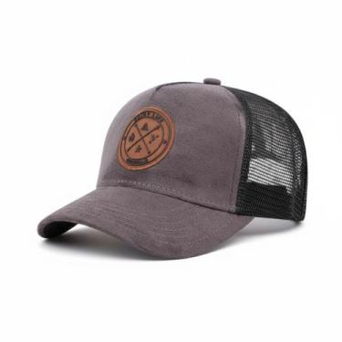 Imagem de Boné Trucker Retrô Hip Hop  Aba Curva Unissex Premium  Luke Sports Cor