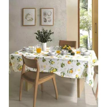 Imagem de Toalha de mesa dol clean athenas estampado 140x140 - 4 lugares - limpa