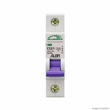 Imagem de Disjuntor Din Alumbra Unipolar C32/1 240/415v