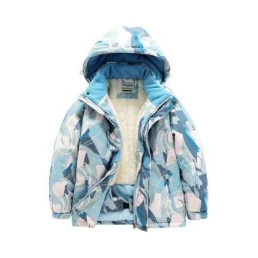 Imagem de Jaqueta De Esqui Aquecida E Impermeável Para Meninos E Meninas, Equipa