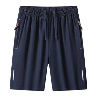 Imagem de Shorts Esportivos de Basquete Masculino - Soltos, Casuais e para Verão