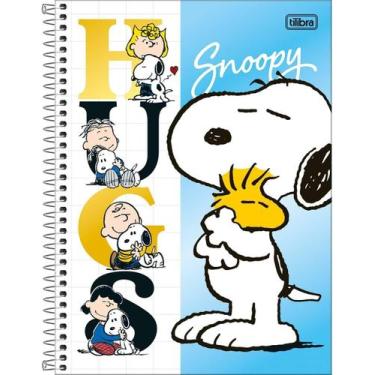 Imagem de Caderno capa dura universitario snoopy 10m 160f tilibra